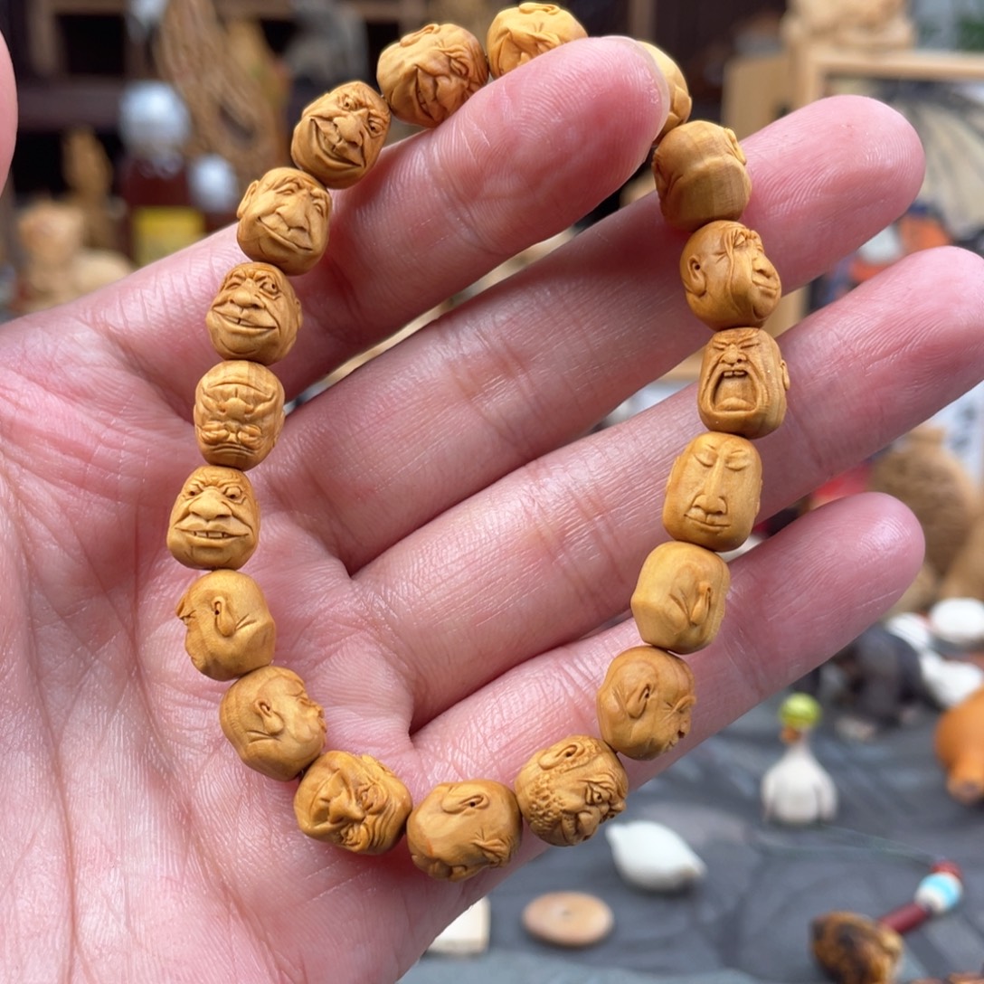 木方颜竹木艺术手串