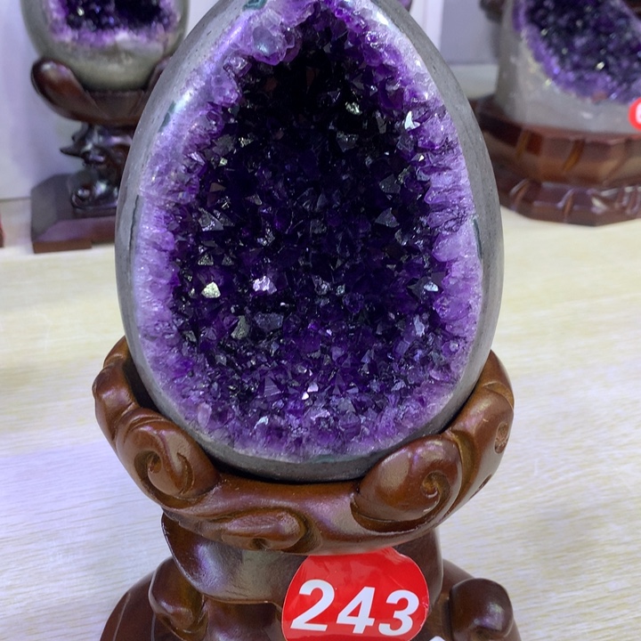 紫晶大型摆件（非配饰）未镶嵌蛋