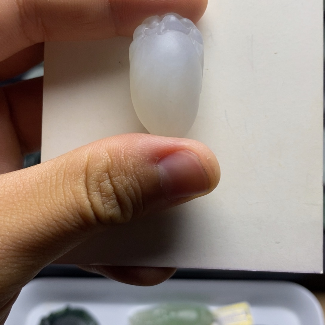 定制翡翠未镶嵌大瓜果