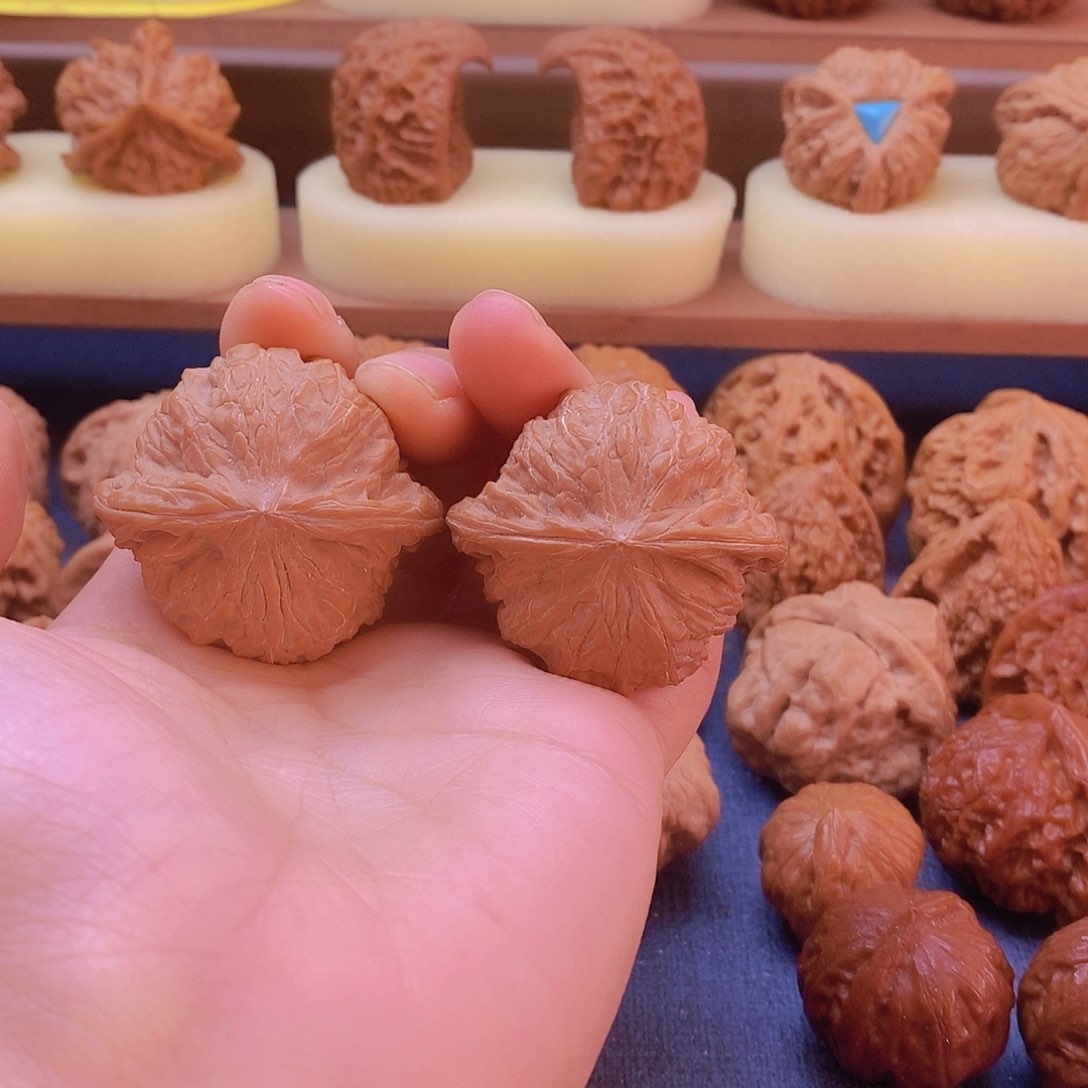 文玩核桃把件42➕全品正磨