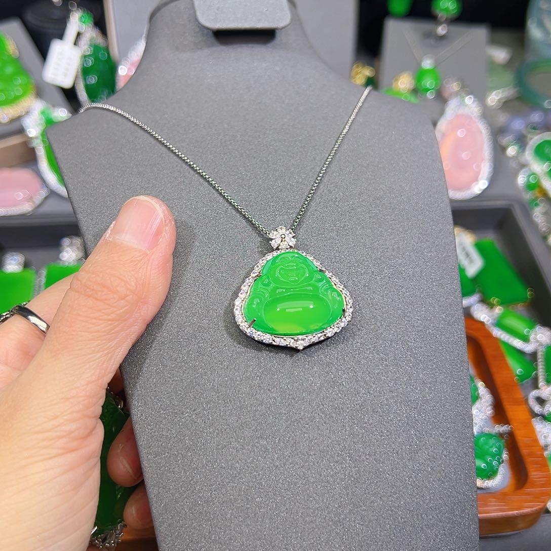 玛瑙/玉髓合金颈饰