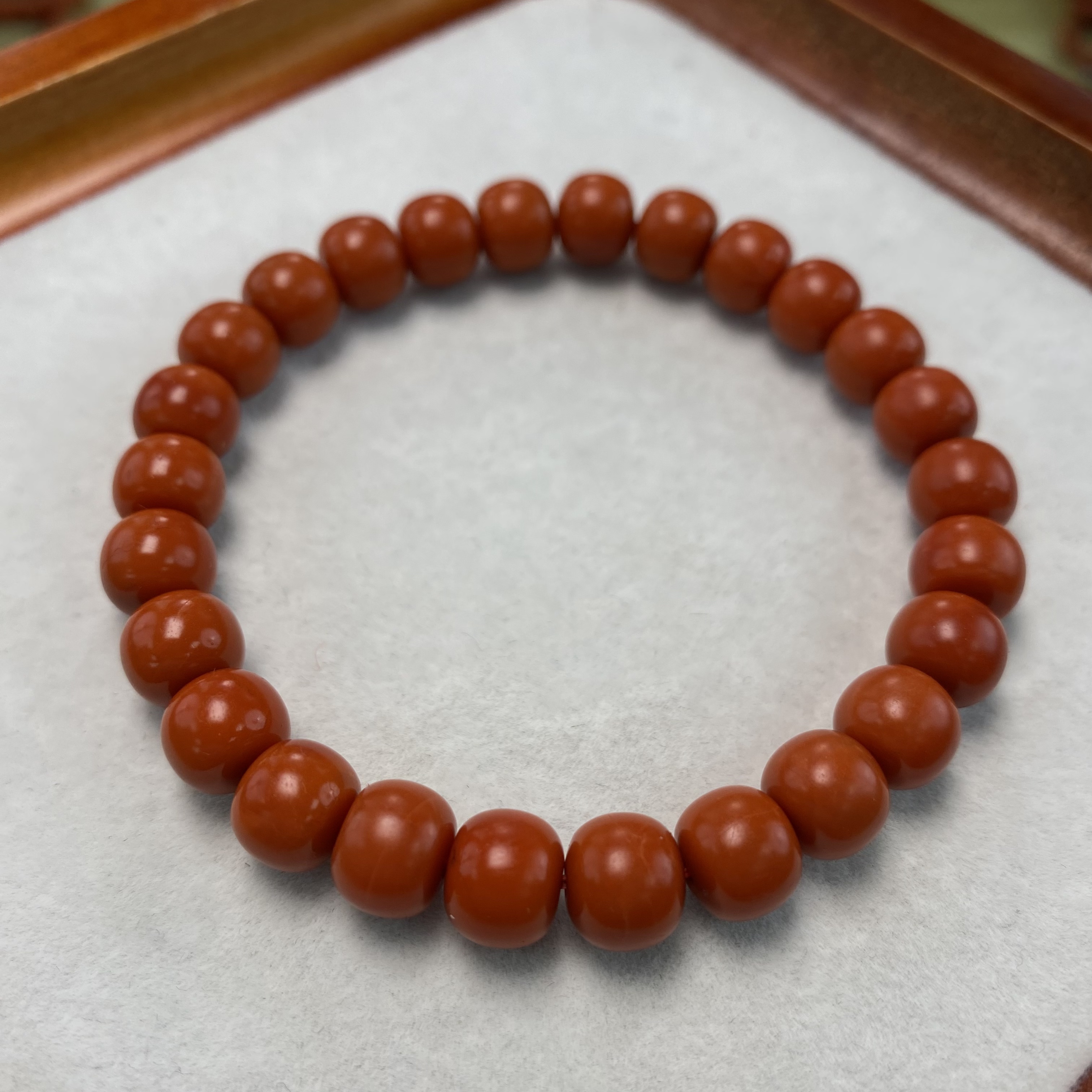 【小刘南红】保山南红哑光（云端）老型单圈 8mm 多样性发一