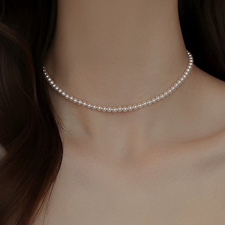 合金项链 03-20白色3mm项链