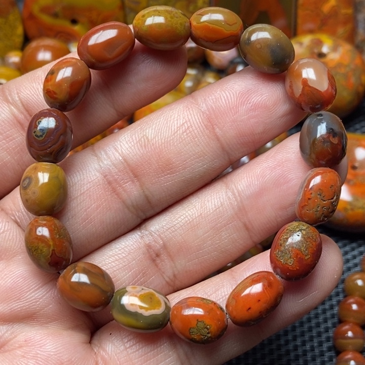 玛瑙/玉髓手串未镶嵌