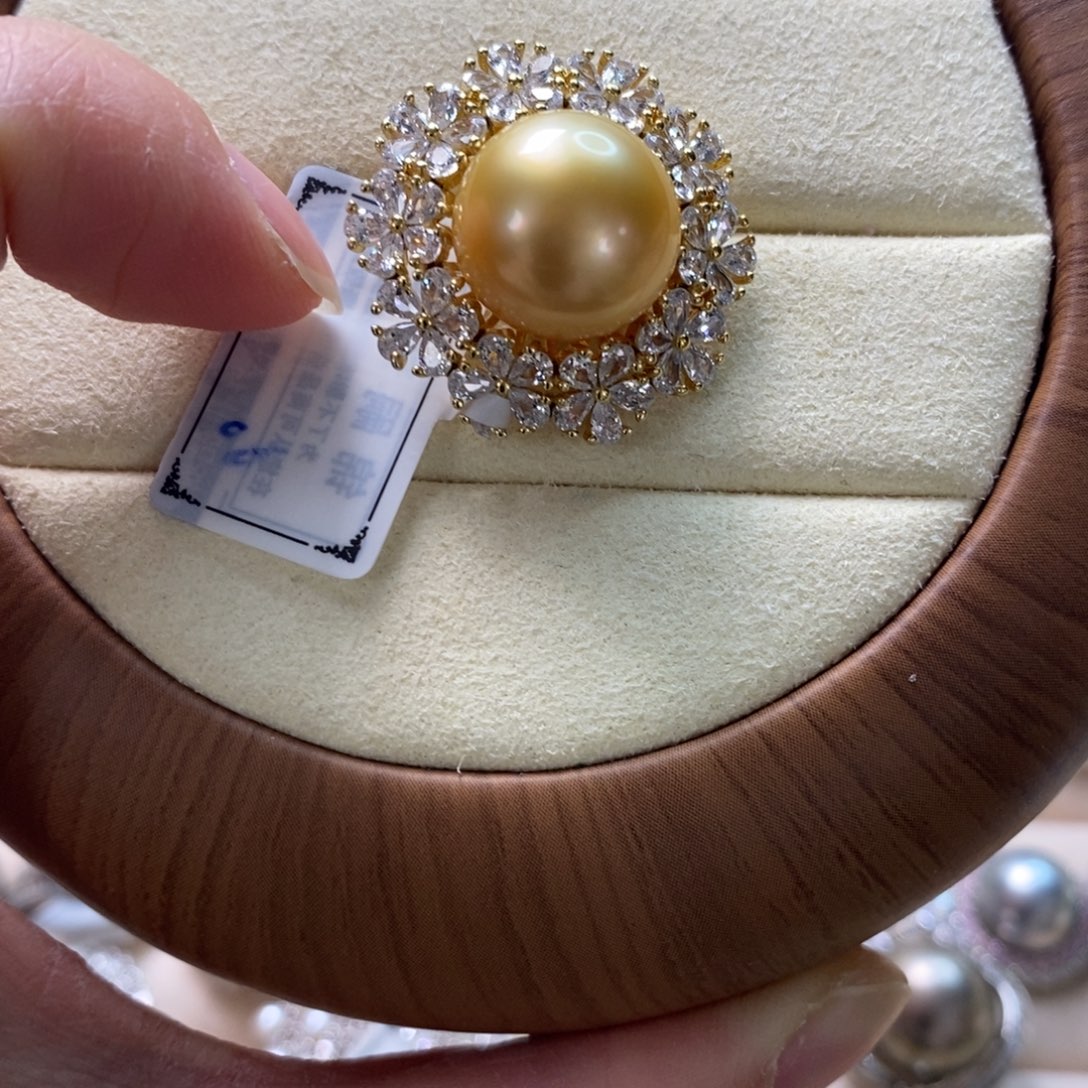 海水珍珠颈饰银S925镶嵌