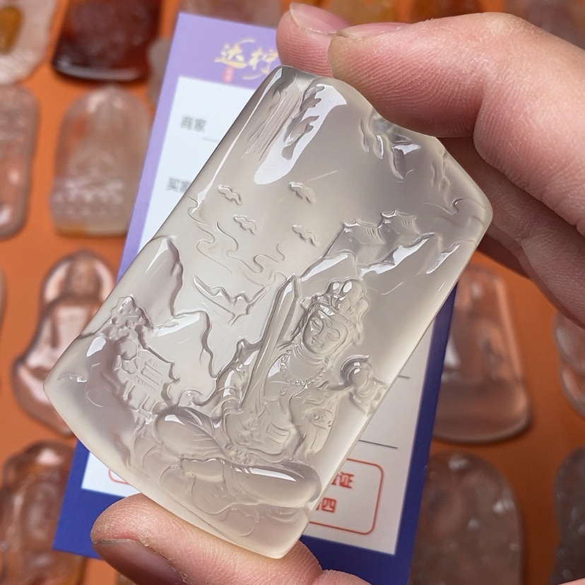 【闪购商品】玛瑙/玉髓颈饰未镶嵌（虚空藏）