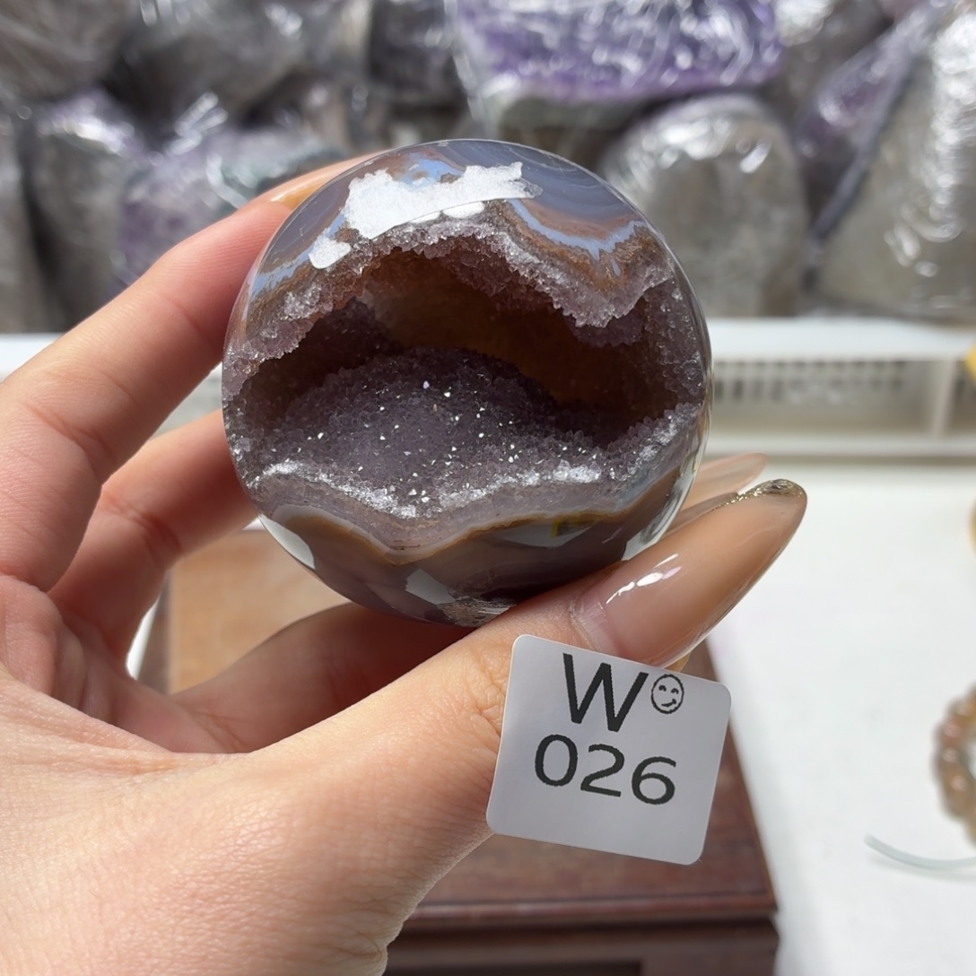 未镶嵌摆件紫晶紫水晶