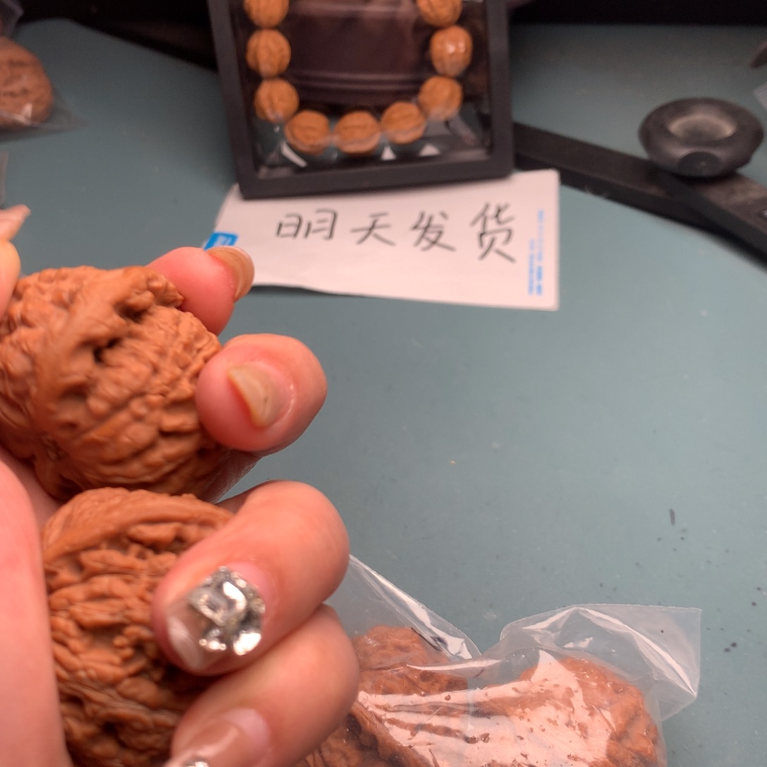 文玩核桃把件水龙4647