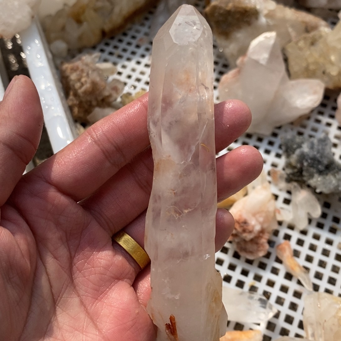水晶水晶原石摆件未镶嵌