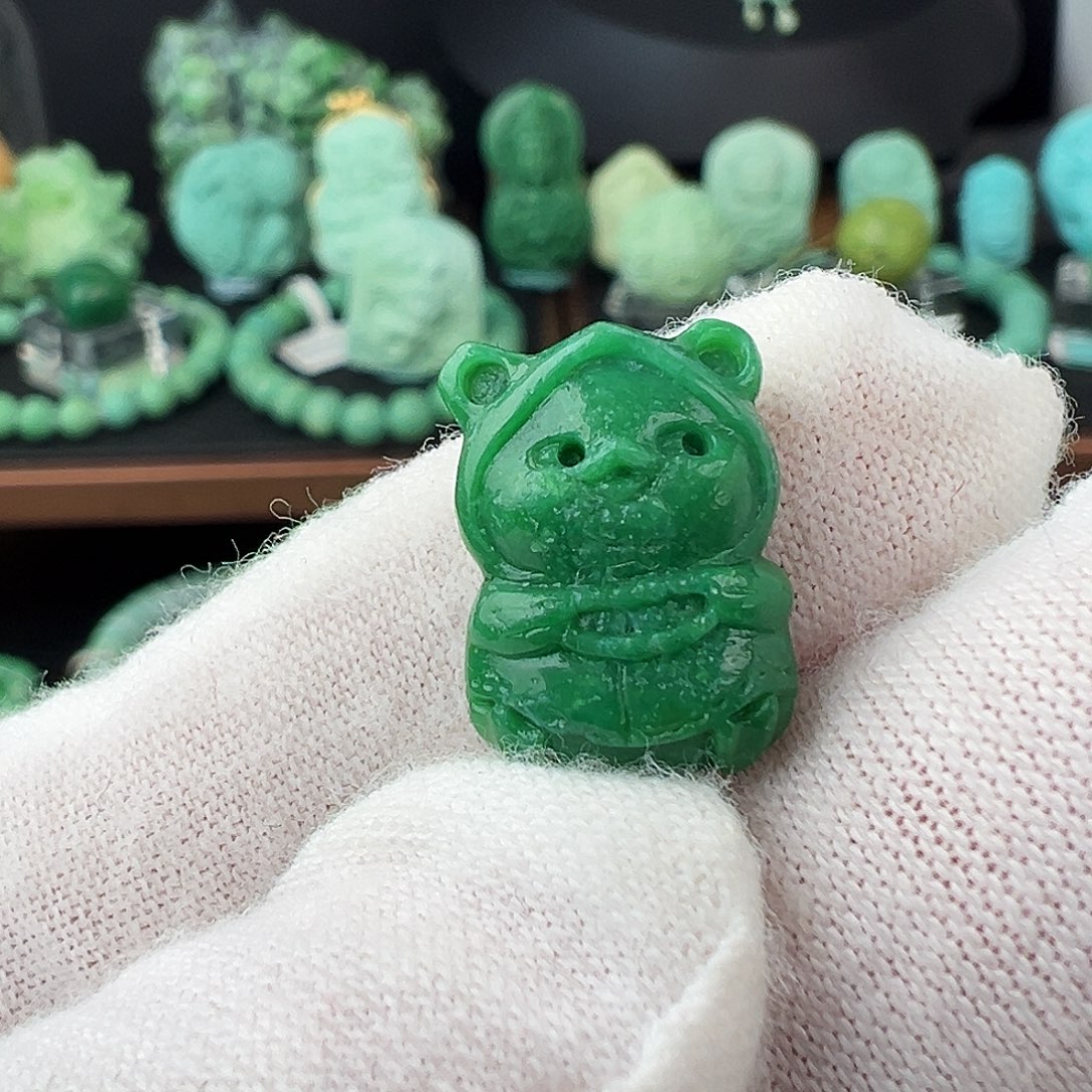 绿松石未镶嵌绿松石主播我万丽