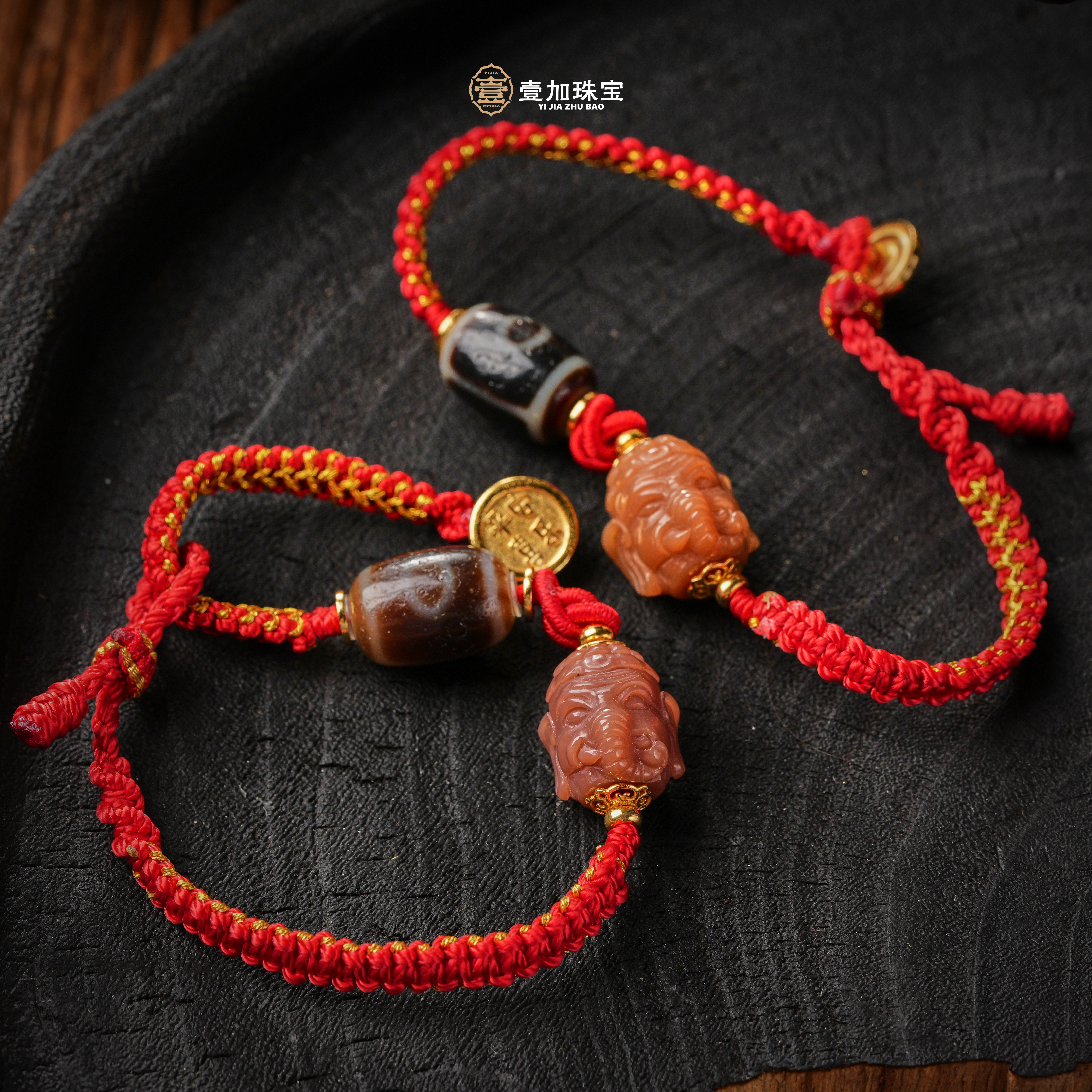 壹加师姐｜象神二眼手绳多样性发一6852d