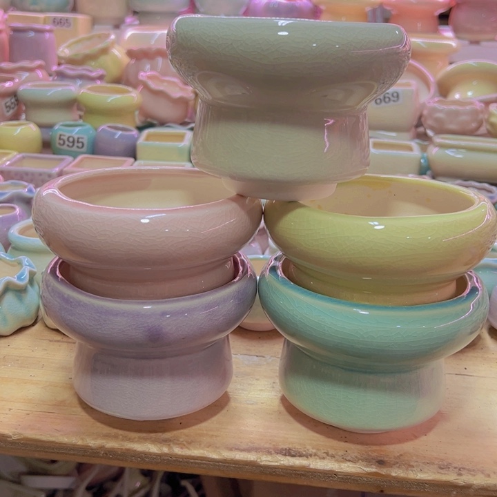 陶瓷花盆当场凑满12包邮