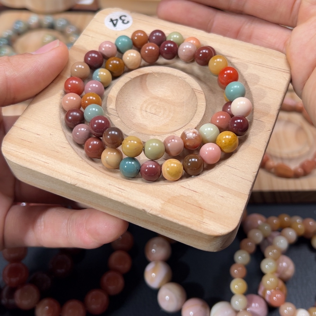 旺****石英质玉未镶嵌手链176