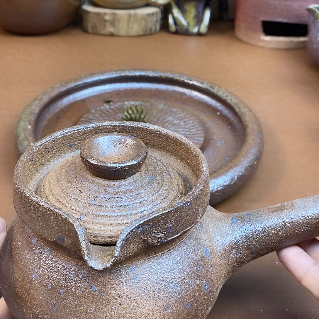 壶柴烧粗陶烤茶罐一物一拍500