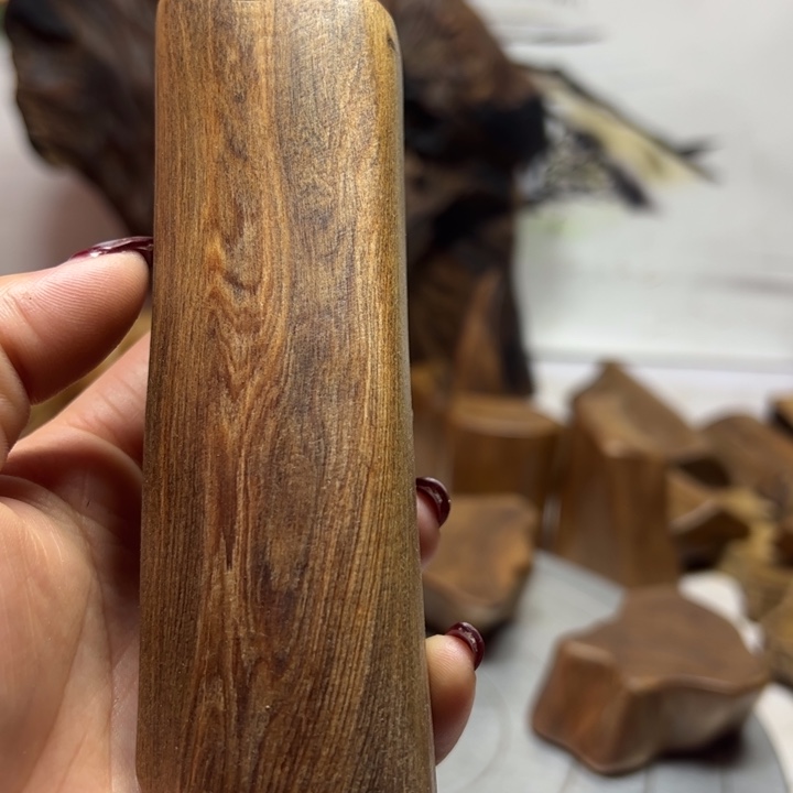 金***子木一物一拍30手把件