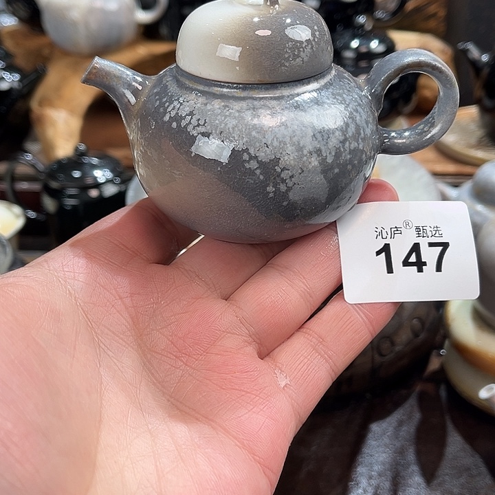 沁庐柴窑古法柴烧全手工茶具