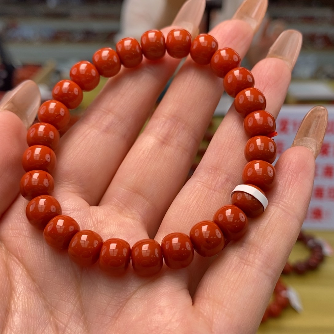 南红玛瑙手串8多样性发货未镶嵌