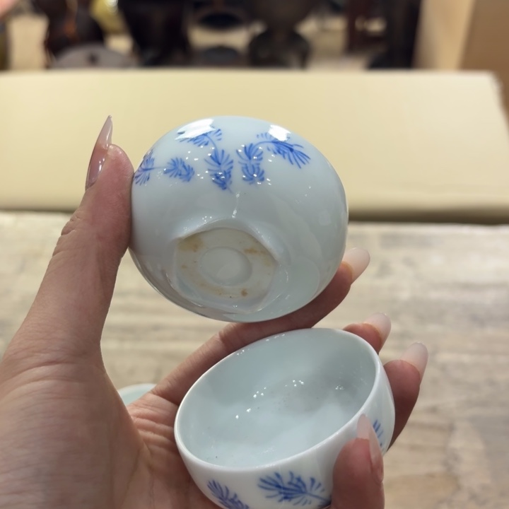 陶瓷古美术置物摆件