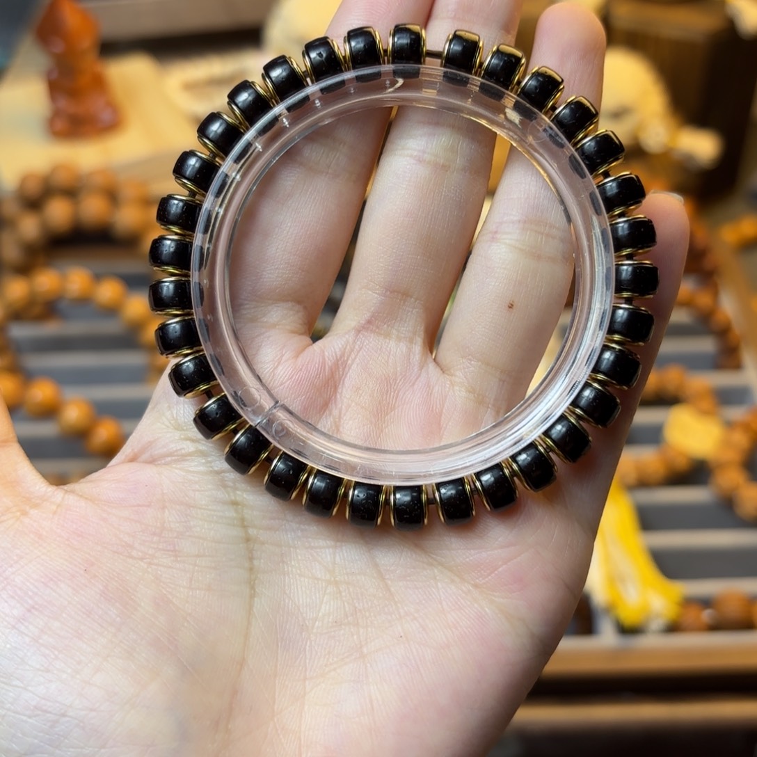 黑金椰蒂金盾8×5mm