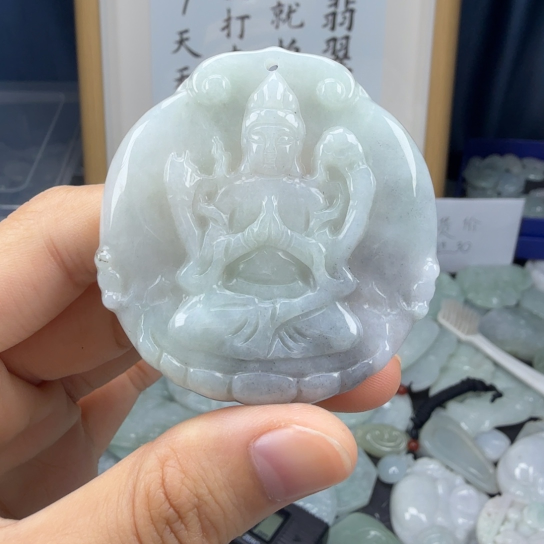 颈饰未镶嵌翡翠翡翠