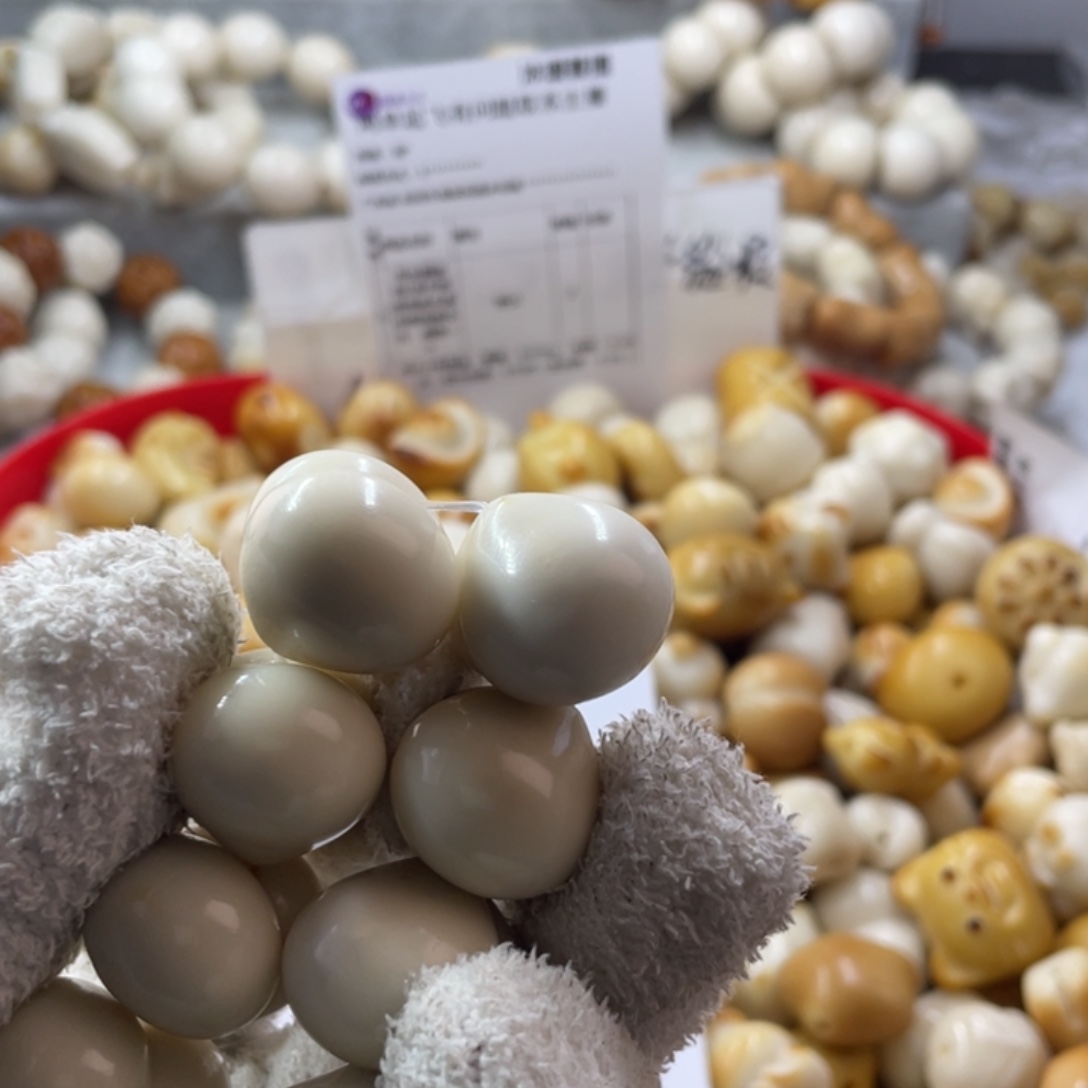 腊***子吊坠菩提根/象牙果全品象牙果光面屁桃二个