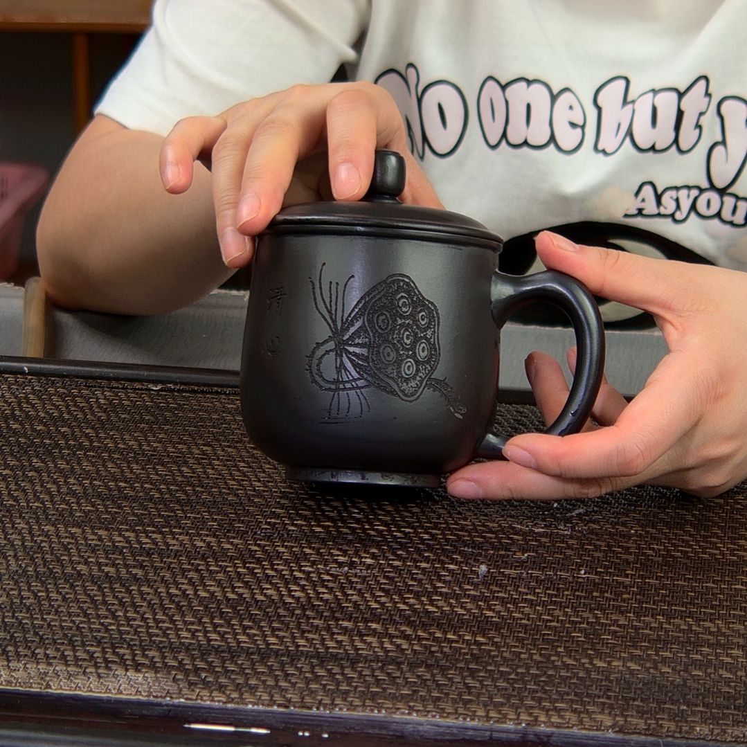 【闪购商品】茶杯紫砂高货放漏