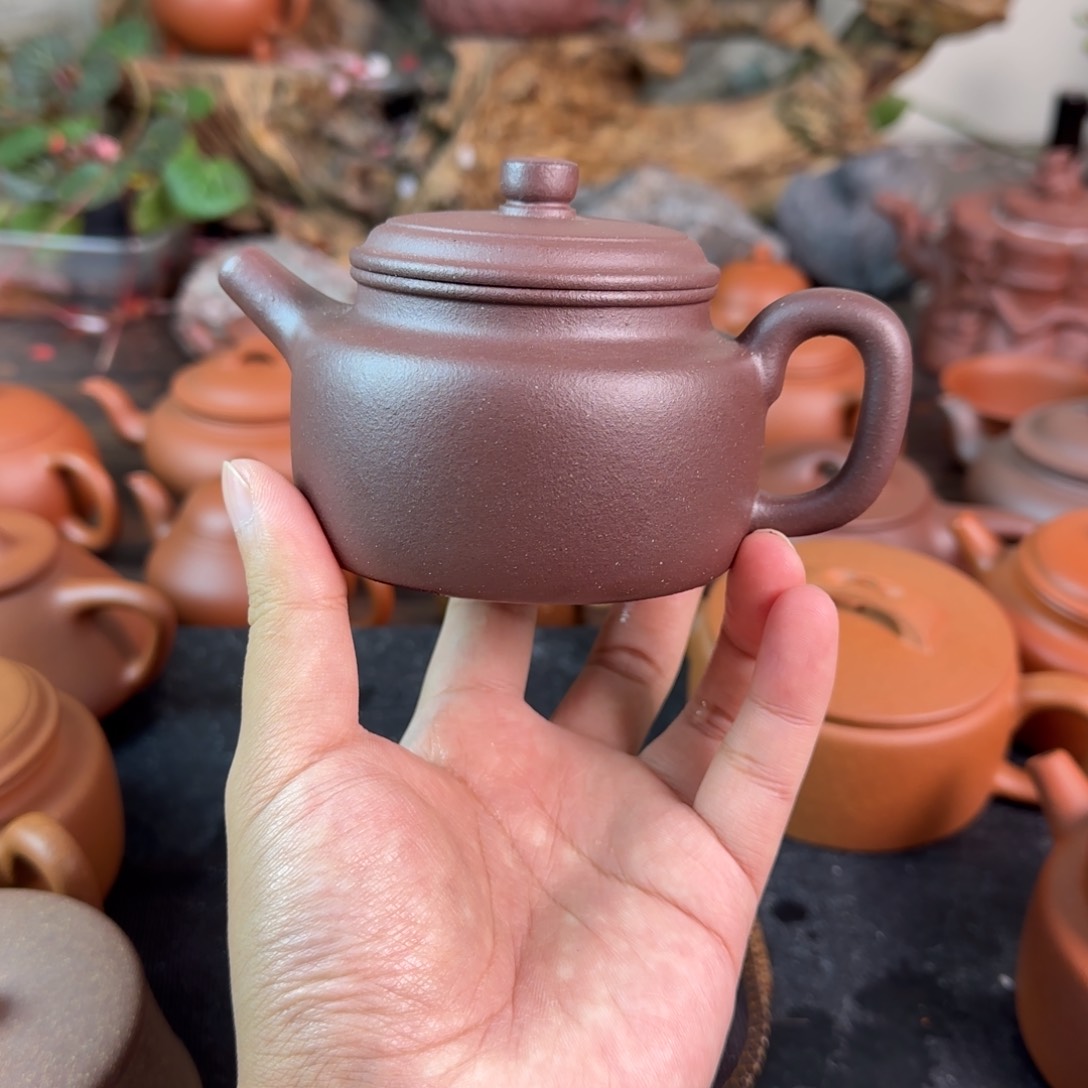紫砂茶壶紫砂壶 德钟 200cc