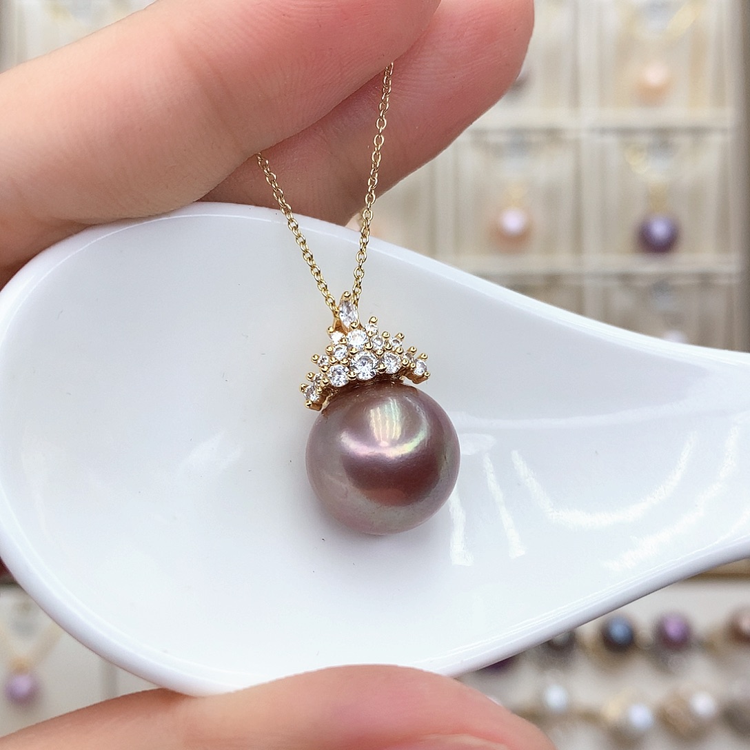 淡水珍珠颈饰合金