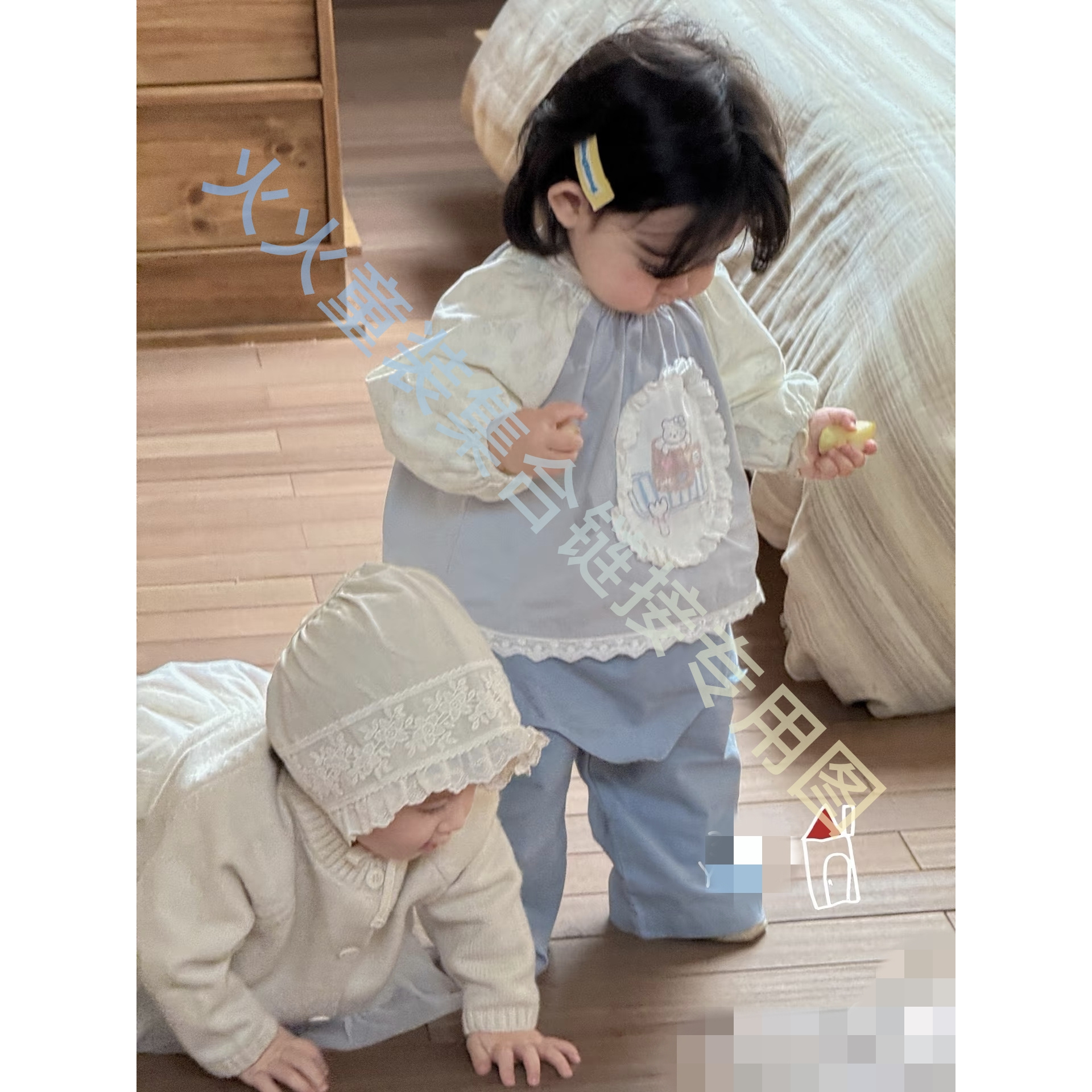 H-新链接-可爱时尚女童美美衣服