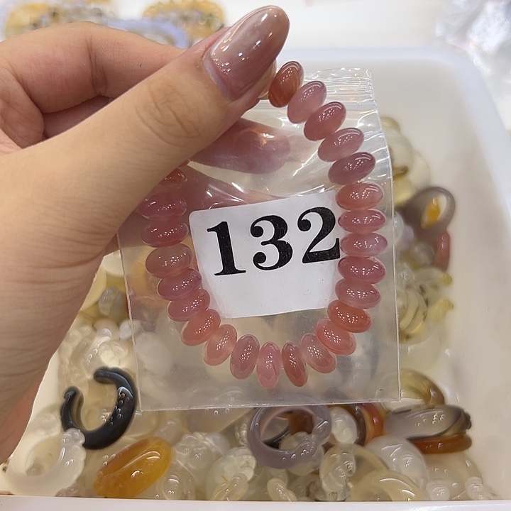 高***⁰玛瑙/玉髓戒指合金132