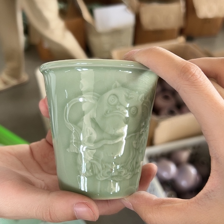小米茶器龙泉青瓷