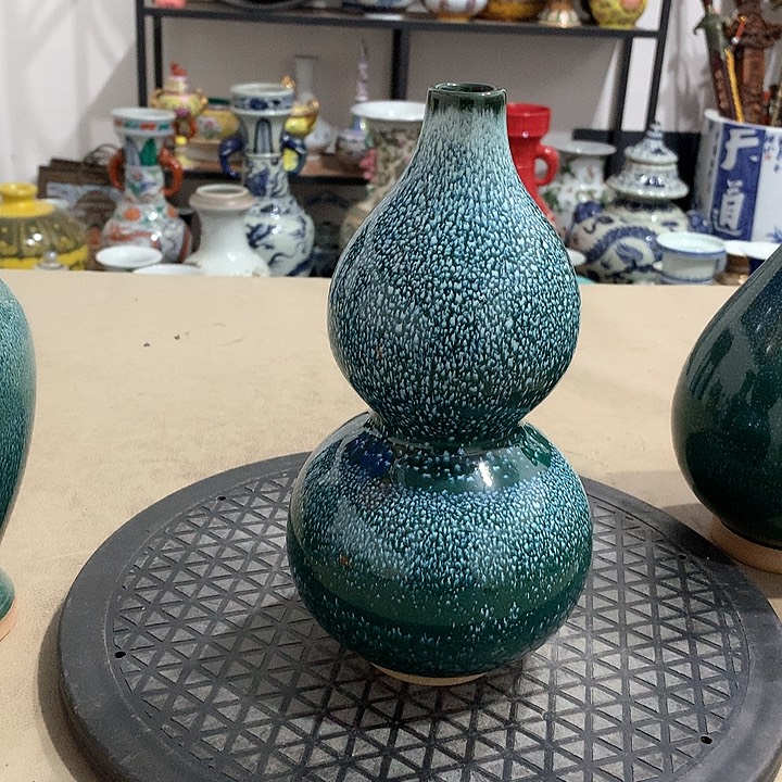 摆件陶博古架陶瓷摆件