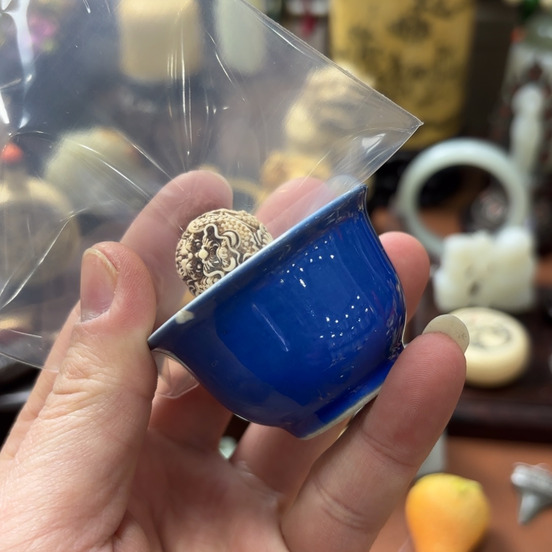 小****瓷片雕刻精美精致