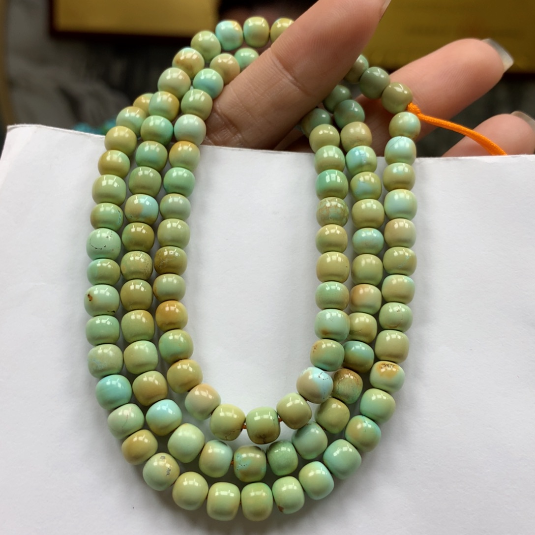 绿松石长链未镶嵌