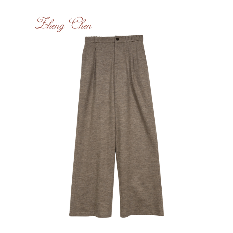 100精纺美利奴羊毛Rainga休闲裤Y-P50007