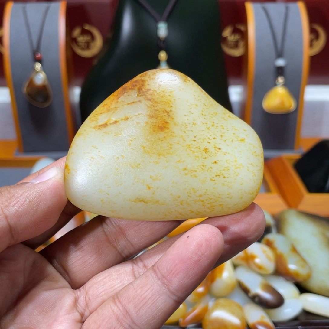 和田玉（白玉）挂件未镶嵌X*B