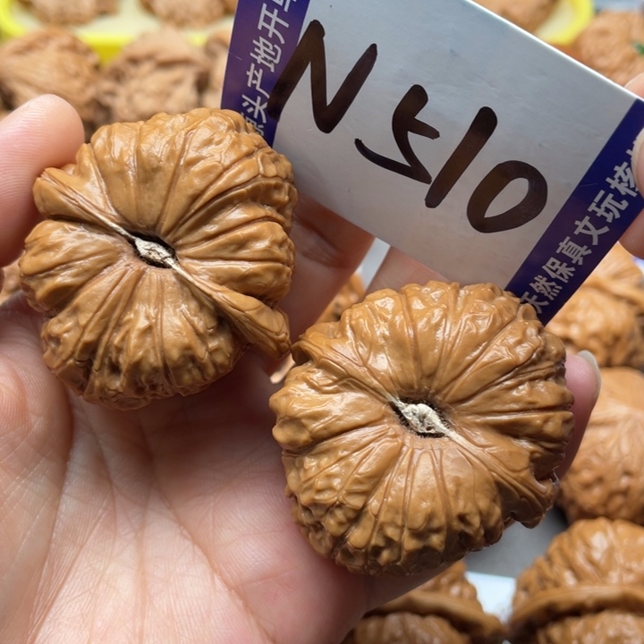 把件文玩核桃南瓜44尺