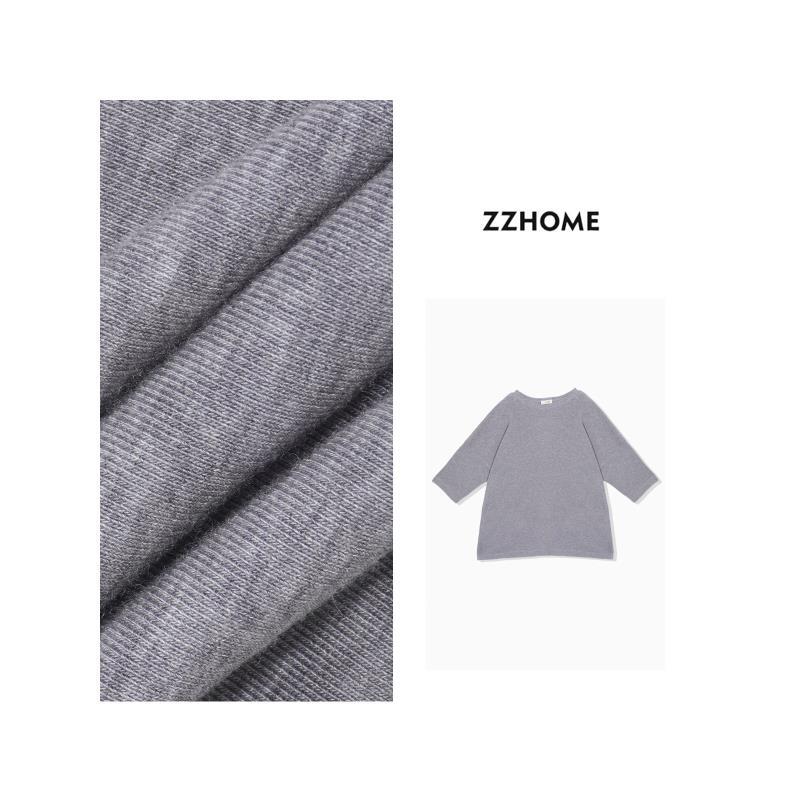 ZOZO HOME ｜量感松弛轻盈大量感T恤q170896p时尚简约灰色百搭纯色