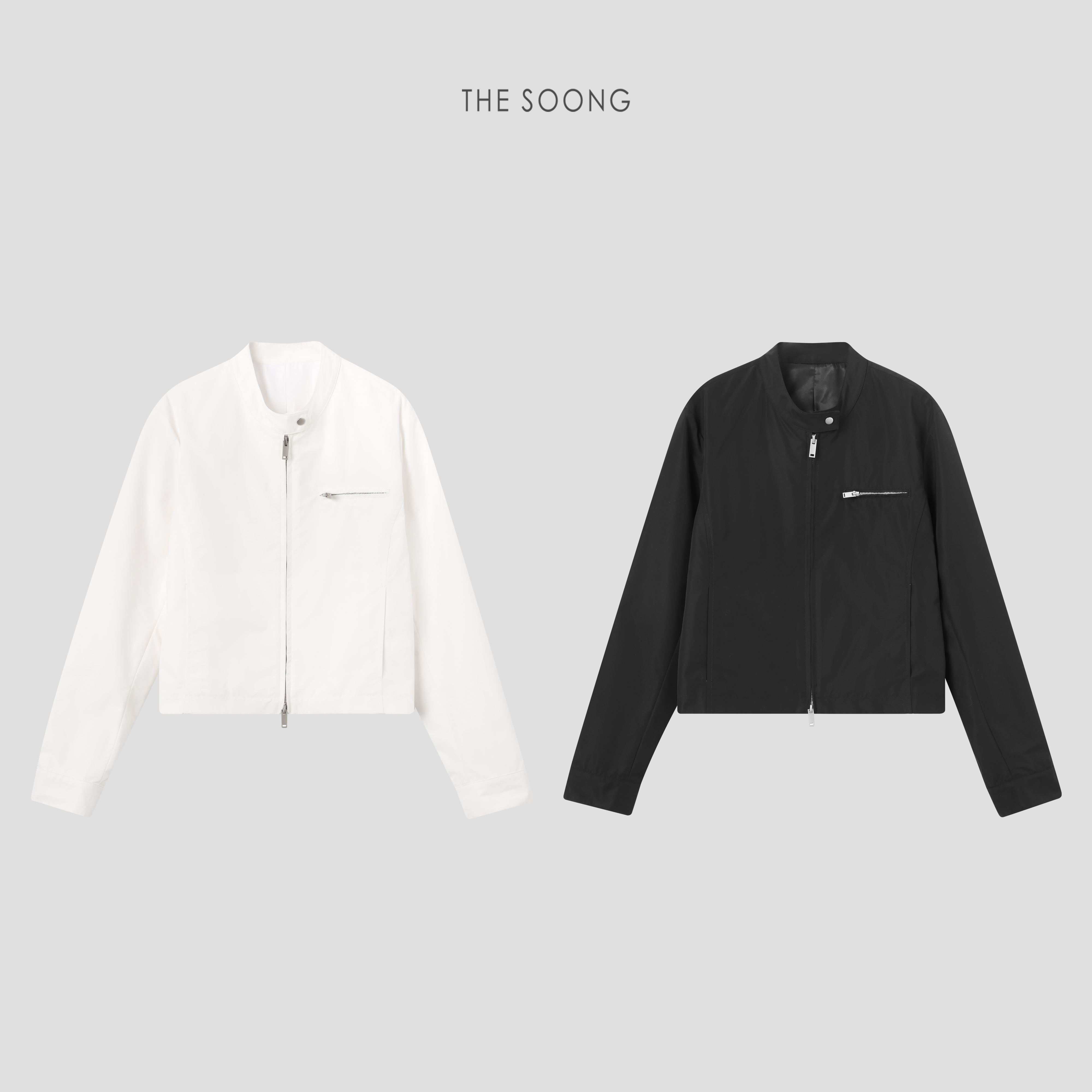 THESOONG|"松弛盎然"极简轻盈无界时髦感风行夹克外套