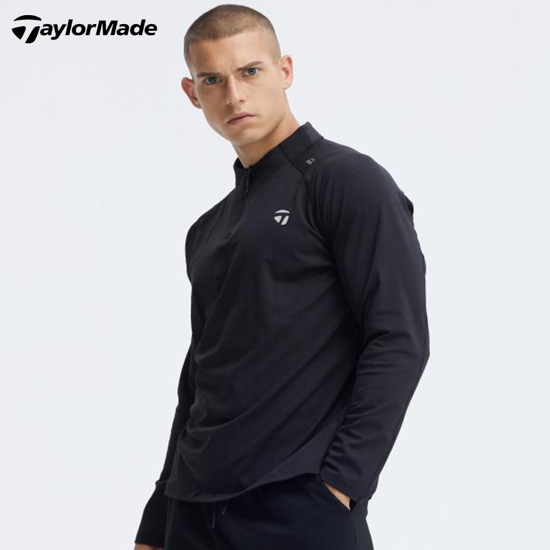 Taylormade/泰勒梅高尔夫球服户外休闲长袖T恤男速干防晒卫衣防风