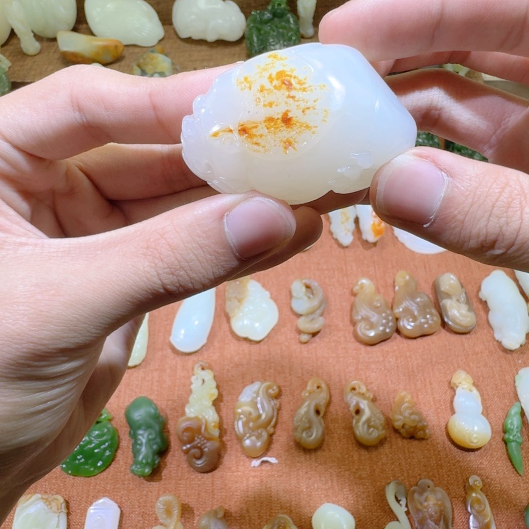 和田玉把件未镶嵌