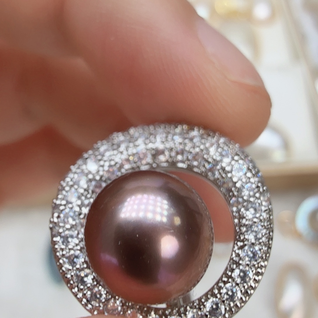 未镶嵌淡水珍珠戒指