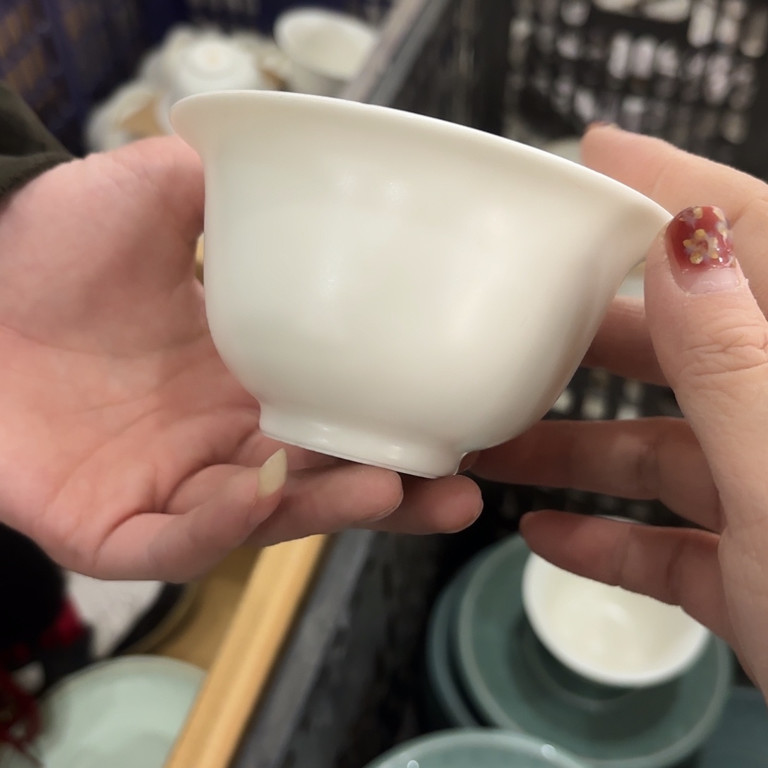 龙泉云间青瓷小米茶器