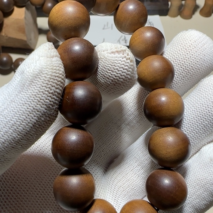 心***印檀香木老山檀香1.5黑肉横纹醇厚奶香甜凉沉水树根料