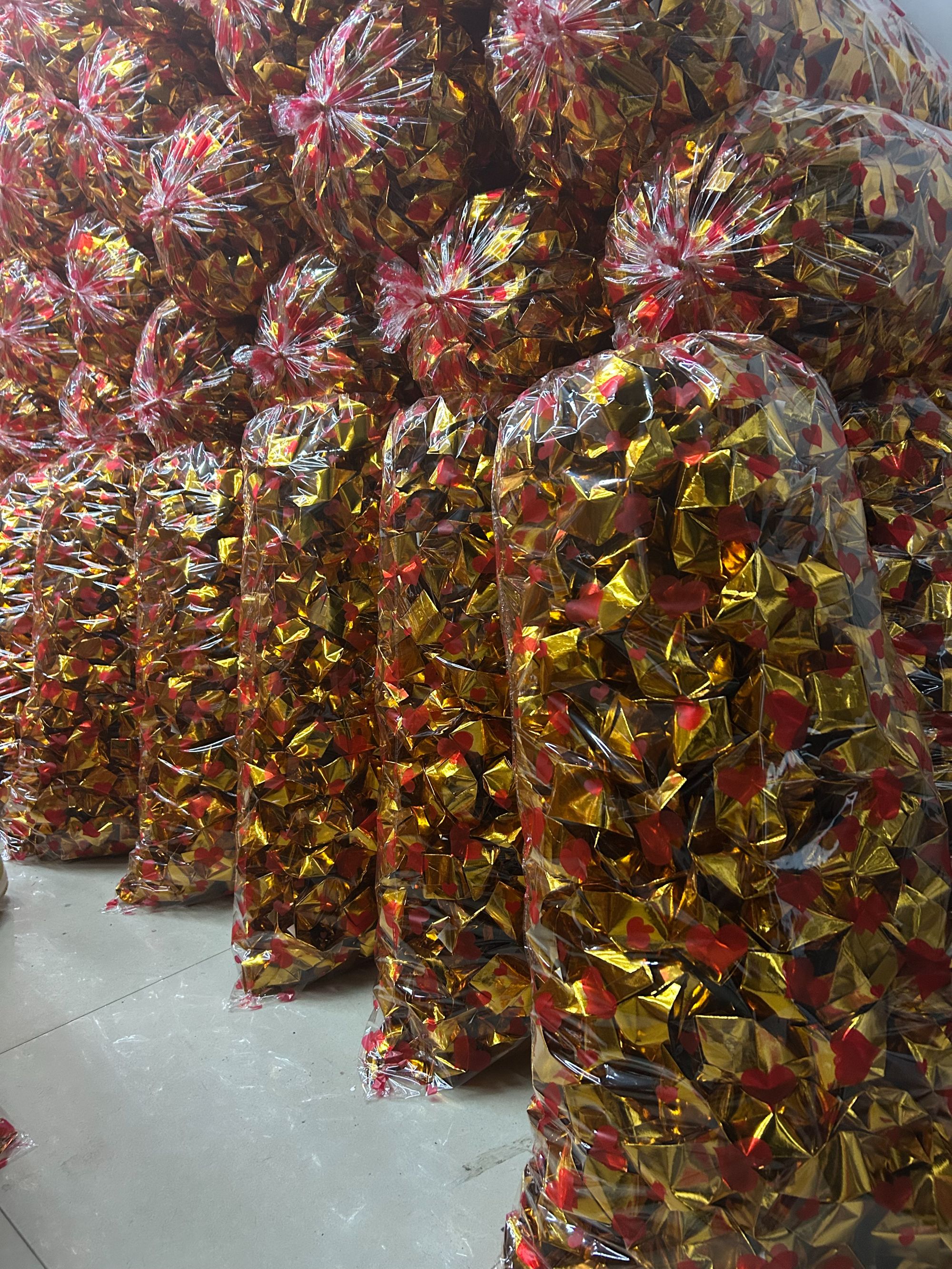 成品金元宝1000个叠好成品厂家发货