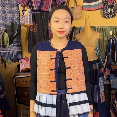 织绣禾*手工制作马甲