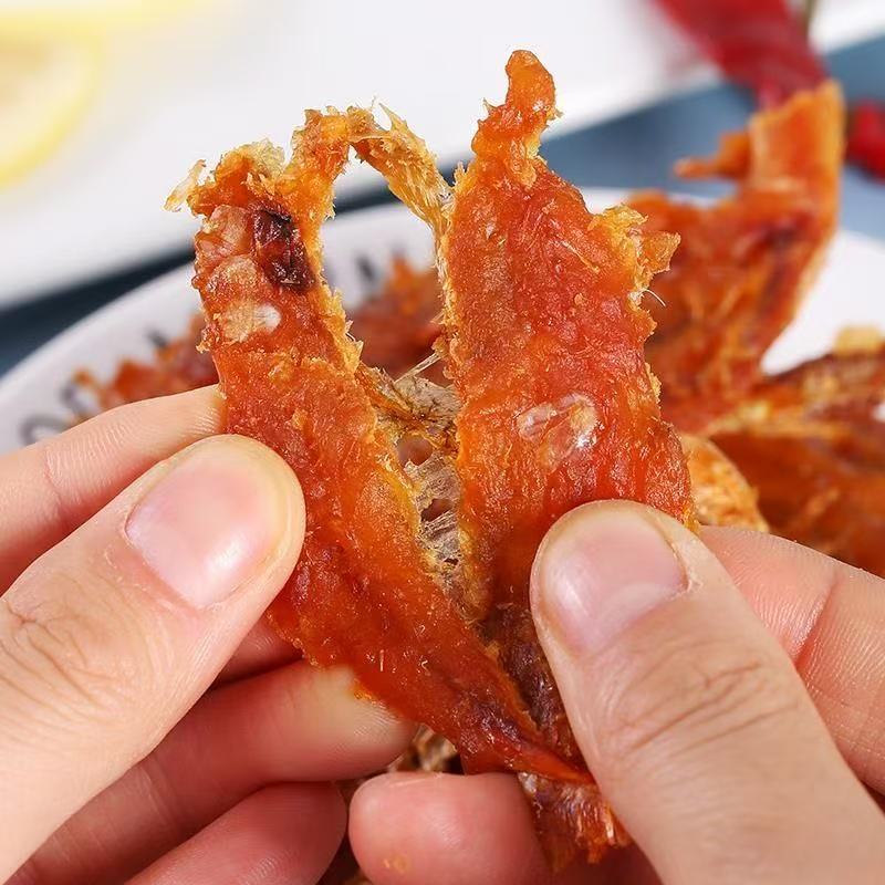 【红娘鱼干】红娘鱼干香辣蜜汁即食鱼片上班零食海味食品