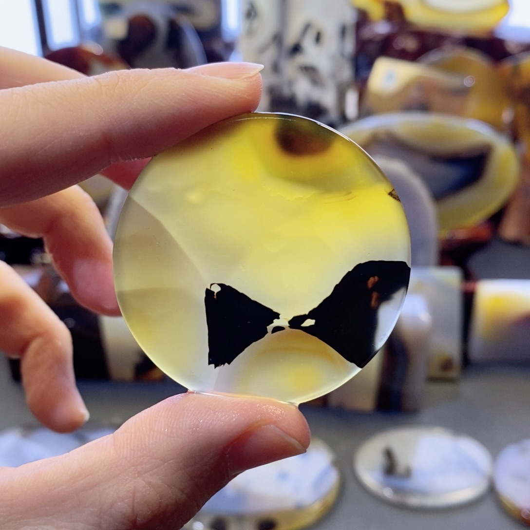 玛瑙/玉髓颈饰未镶嵌编号09