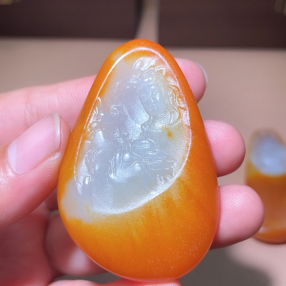 和田玉颈饰未镶嵌A7 