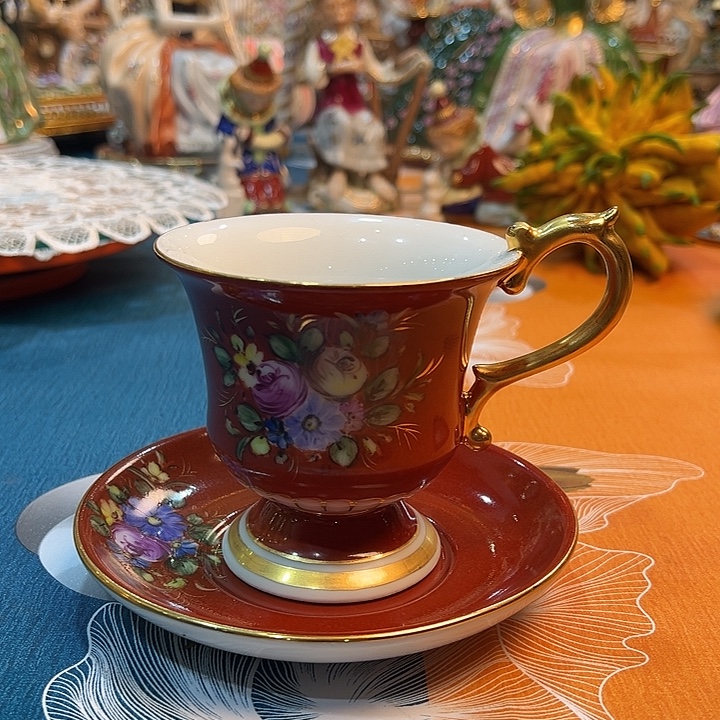 陶瓷纯手绘 手拍色 有底款 送礼自留两相宜